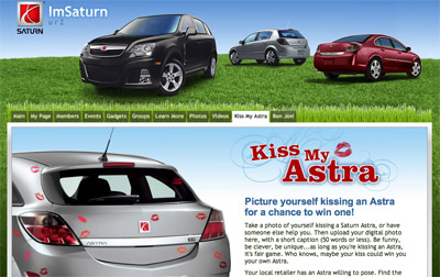 Kiss My Astra website