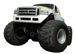 Huge Monster Truck